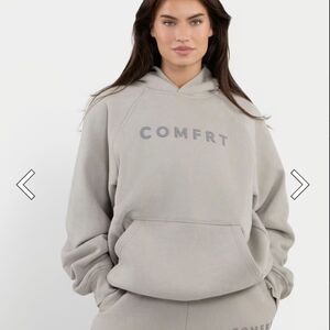 Comfrt Women's Cozy Gray Hoodie